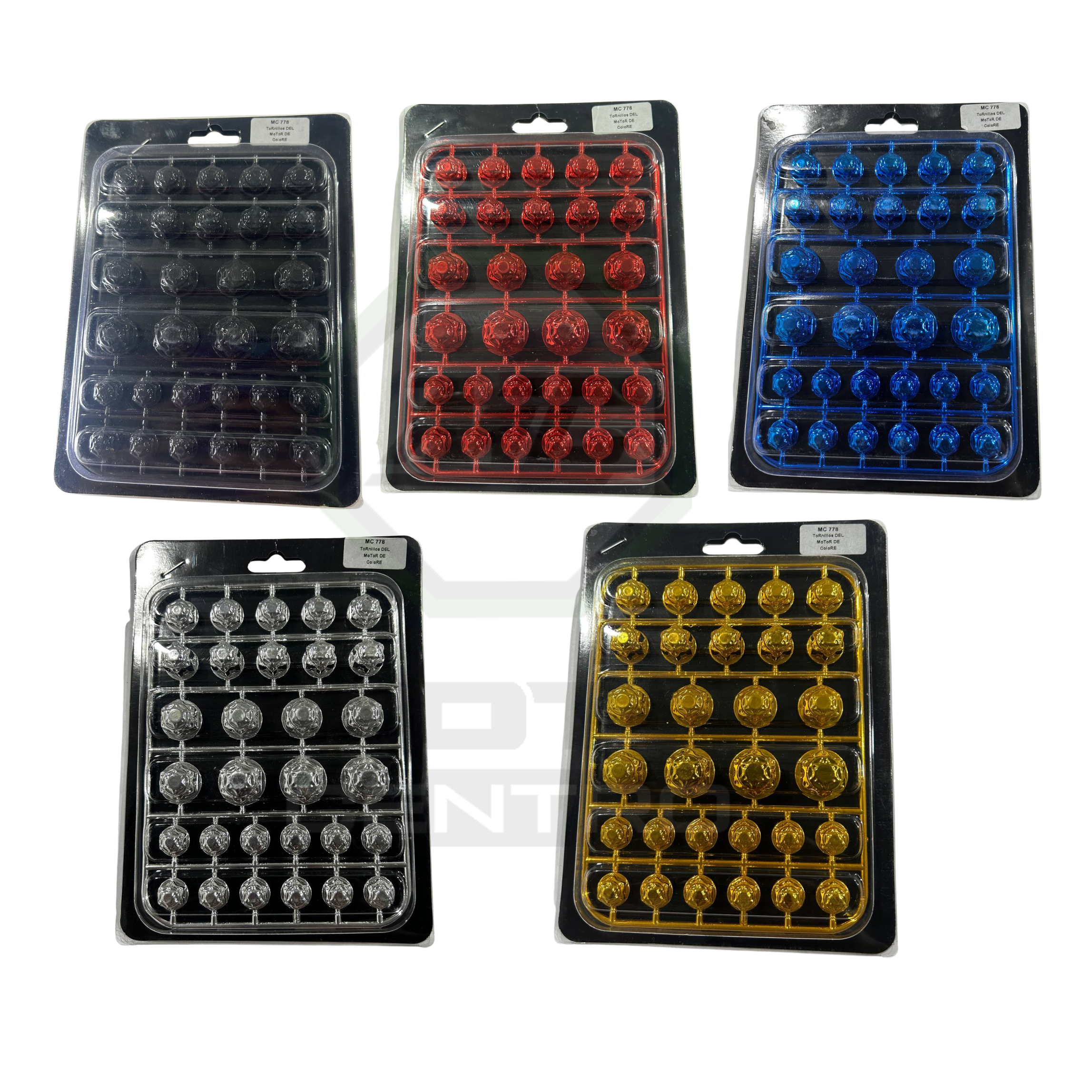 MC778-Tapas Decorativas para Tornillos Estandar - Imagen 2