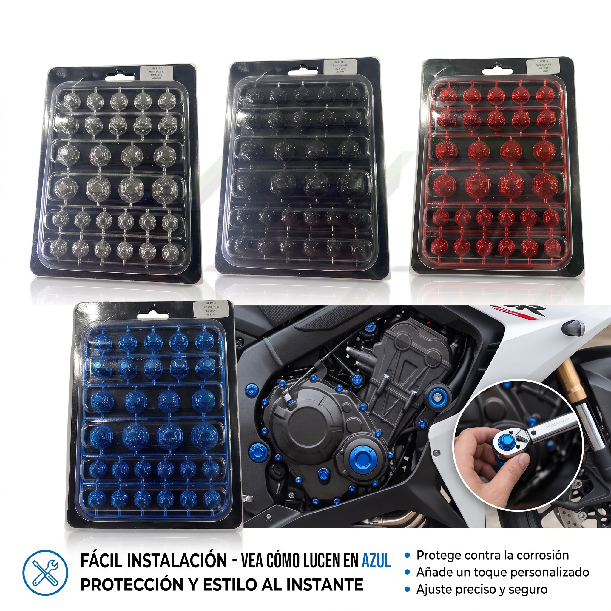 MC778-Tapas Decorativas para Tornillos Estandar - Imagen 3