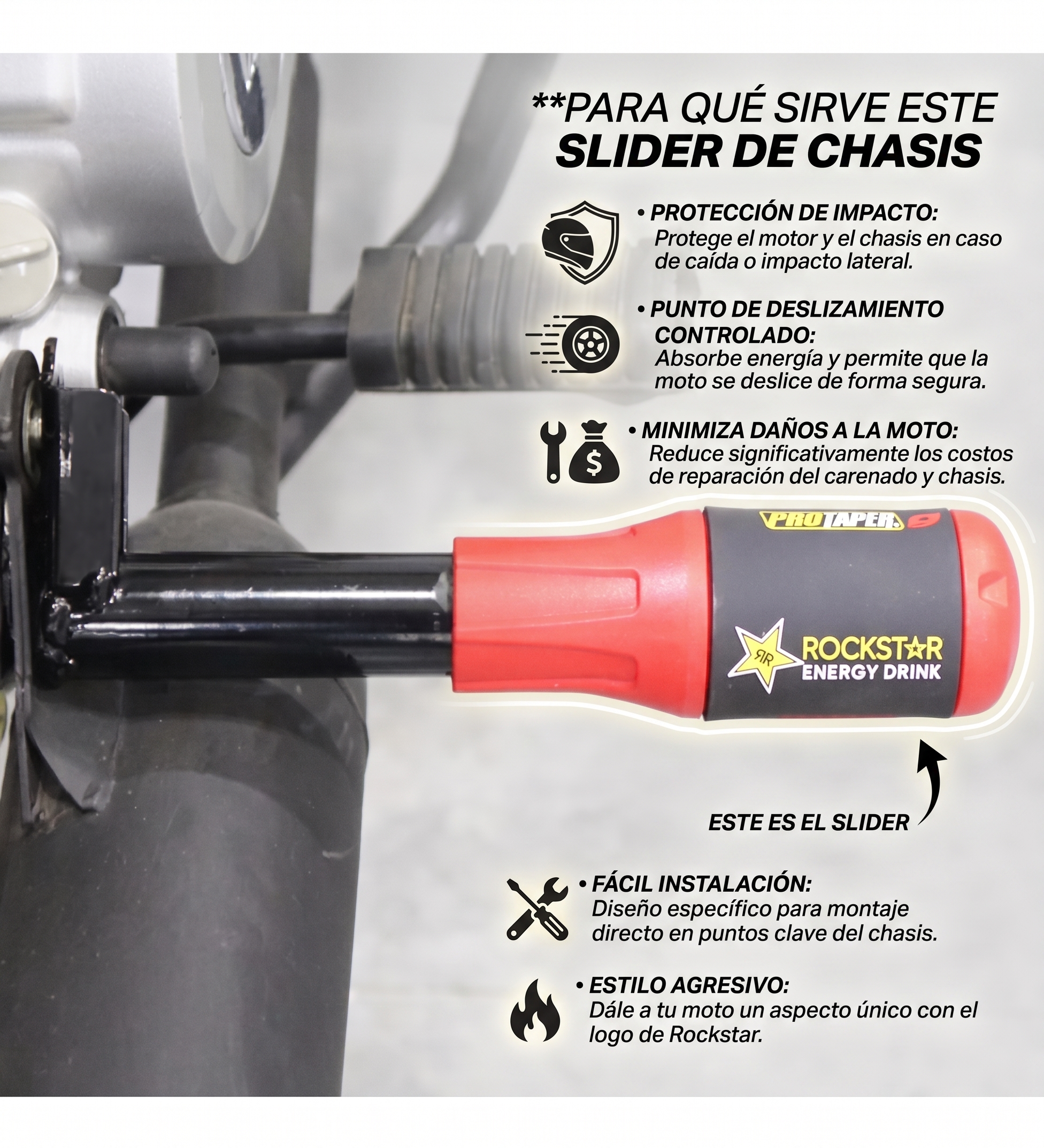 DEFENSA PROTECTOR ARMABLE - Imagen 3