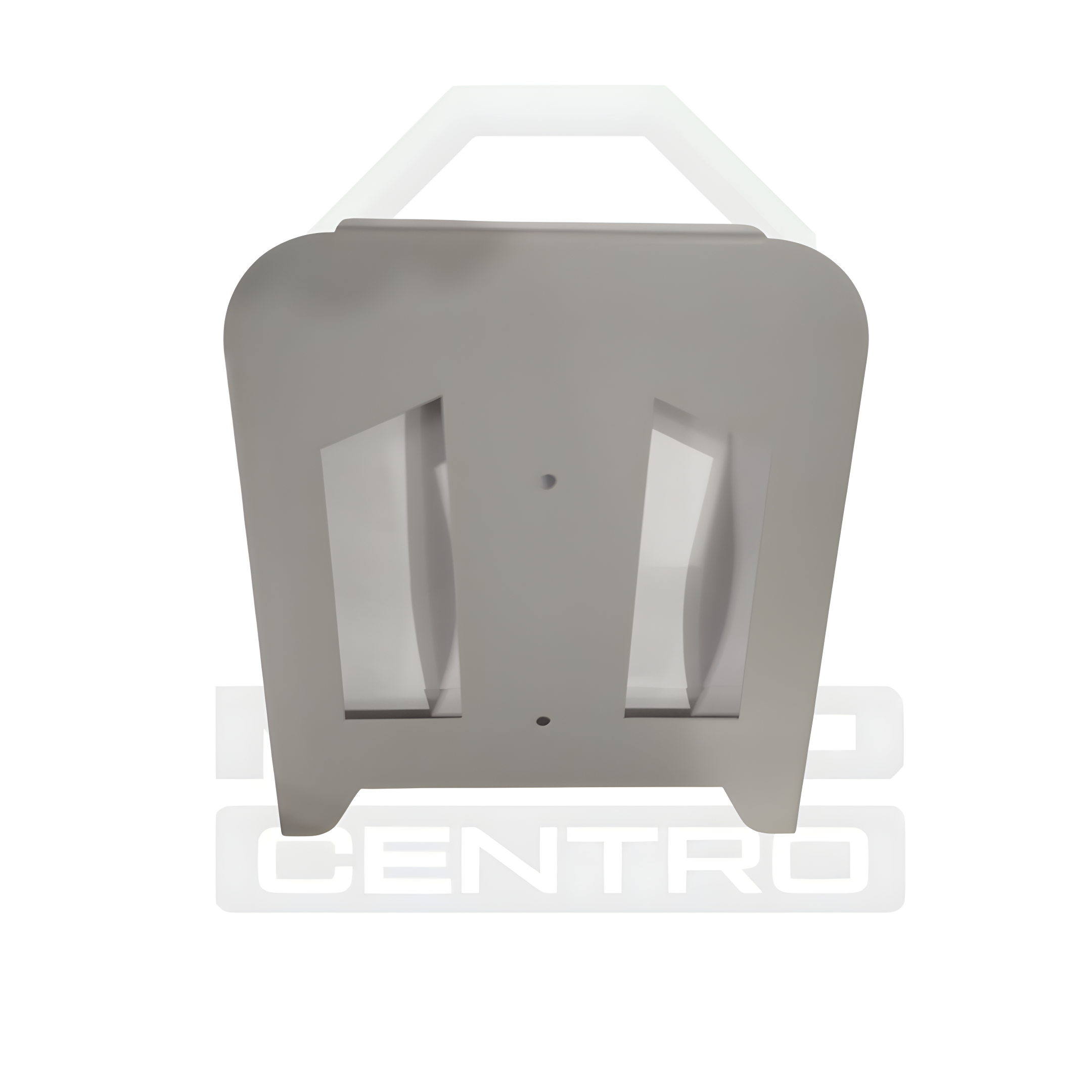 BASE PORTA MALETA DE METAL GRIS UNIVERSAL
